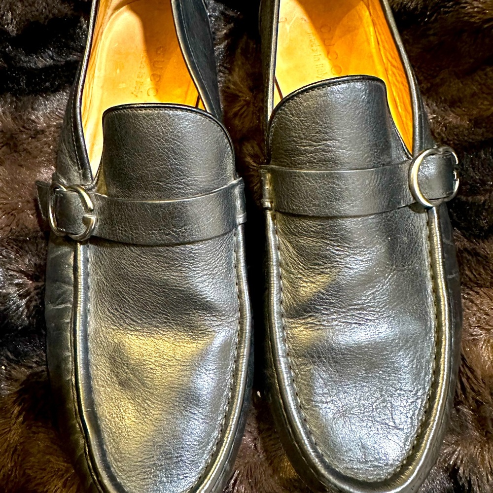 Gucci Loafers Nero Delon European sz 9.5